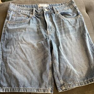 Refuge Denim Blue Jean Shorts